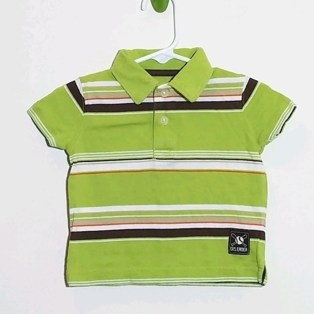 Carter's Striped Polo Shirt 3m